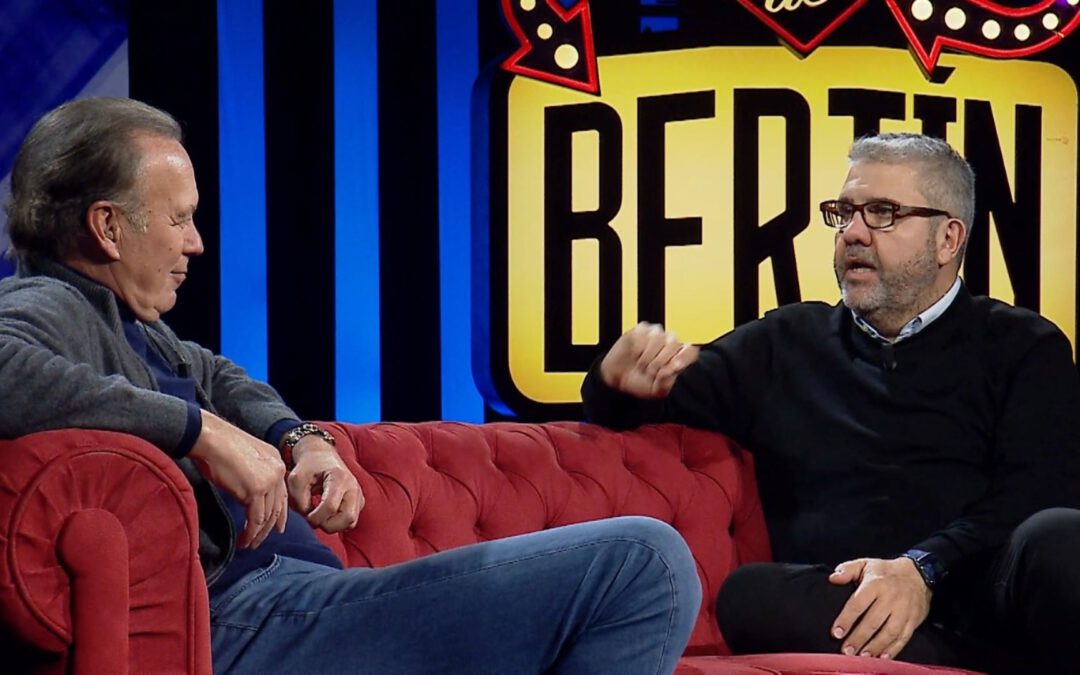 ‘El Show de Bertín’ vive su noche más divertida con la visita de Florentino Fernández