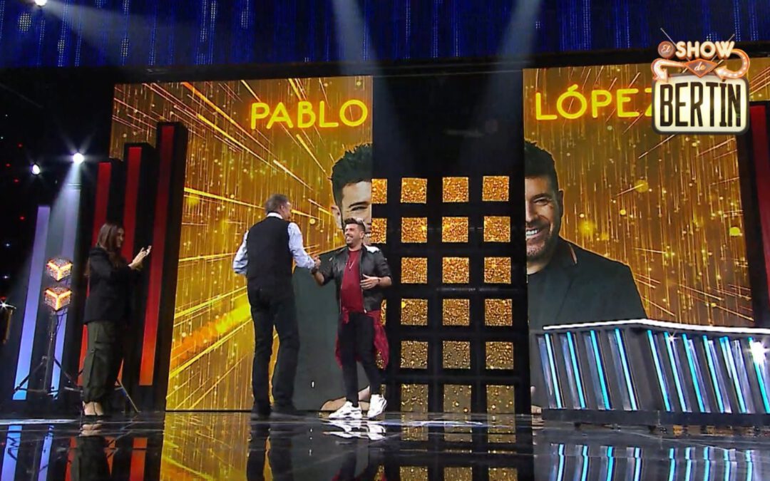 ‘El Show de Bertín’ recibe a Pablo López en una noche cargada de diversión y música en directo