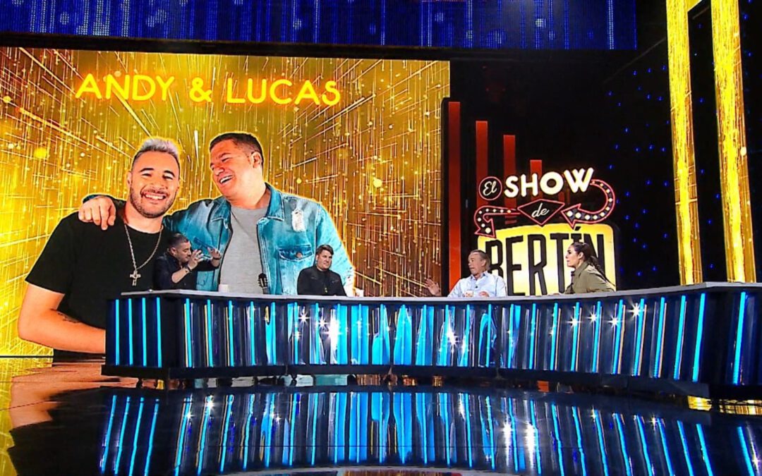 Andy y Lucas celebran sus 20 años de trayectoria musical en ‘El Show De Bertín’