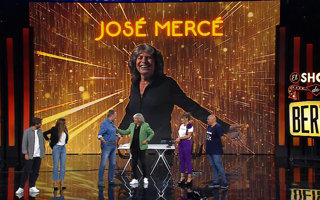 José Mercé, invitado de lujo en el estreno de la cuarta temporada de El Show de Bertín
