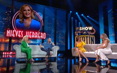 Nieves Herrero llega a ‘El Show de Bertín’ con una noche repleta de recuerdos y mucho humor